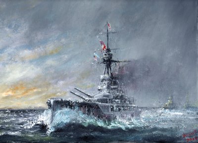 Equal-Speed-Charlie-London, Jutland 1916 by Vincent Alexander Booth
